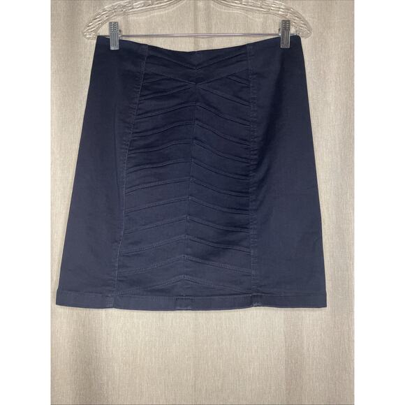 Express Skirt - Size 12 - Dark Navy/Denim - Picture 1 of 5